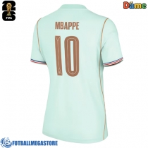 Fotballdrakt Dame Frankrike Kylian Mbappe #10 Bortedrakt VM 2026 Kortermet